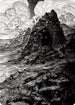 Mountain Art Card (80) [Art Series: Innistrad: Crimson Vow]