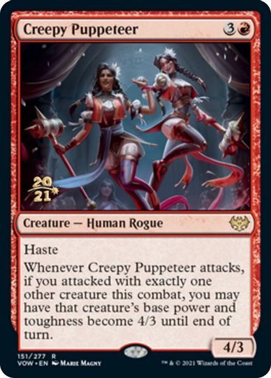 Creepy Puppeteer (151) [Prerelease Cards]