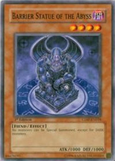 Barrier Statue of the Abyss (CDIP-EN018) [Cyberdark Impact]