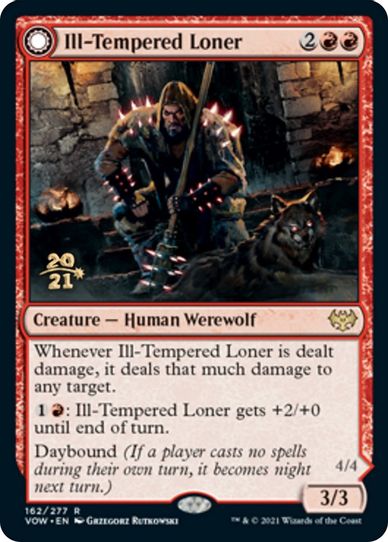 Ill-Tempered Loner (162) [Prerelease Cards]