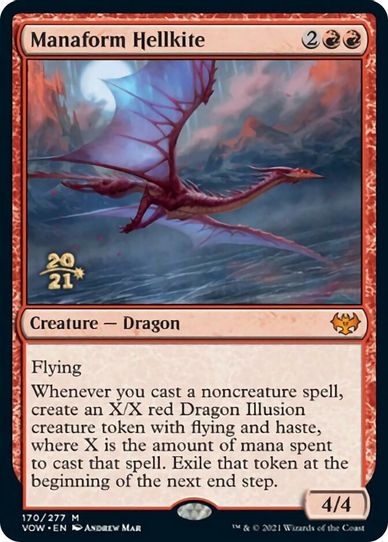 Manaform Hellkite (170) [Prerelease Cards]