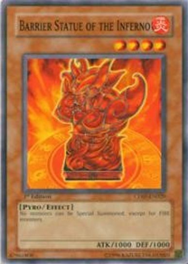 Barrier Statue of the Inferno (CDIP-EN020) [Cyberdark Impact]
