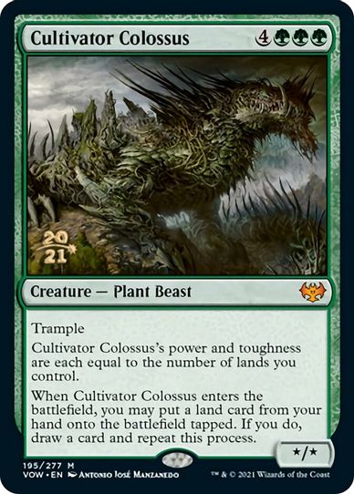 Cultivator Colossus (195) [Prerelease Cards]