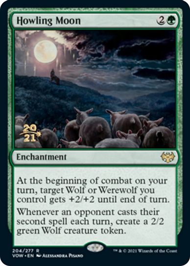 Howling Moon (204) [Prerelease Cards]