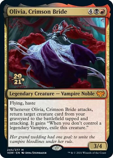 Olivia, Crimson Bride (245) [Prerelease Cards]