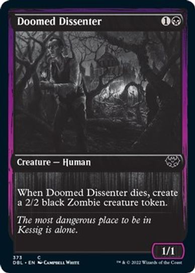 Doomed Dissenter (373) [Innistrad: Double Feature]