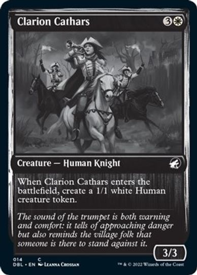 Clarion Cathars (14) [Innistrad: Double Feature]