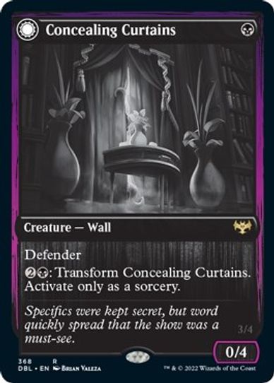Concealing Curtains (368) [Innistrad: Double Feature]