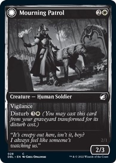 Mourning Patrol (28) [Innistrad: Double Feature]