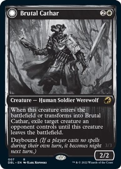 Brutal Cathar (7) [Innistrad: Double Feature]