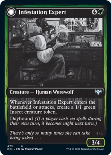 Infestation Expert (473) [Innistrad: Double Feature]