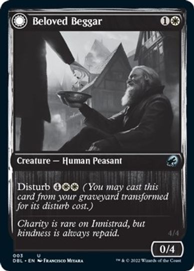 Beloved Beggar (3) [Innistrad: Double Feature]
