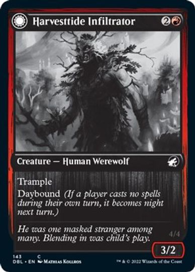 Harvesttide Infiltrator (143) [Innistrad: Double Feature]