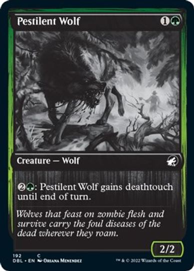 Pestilent Wolf (192) [Innistrad: Double Feature]