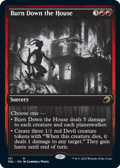 Burn Down the House (131) [Innistrad: Double Feature]