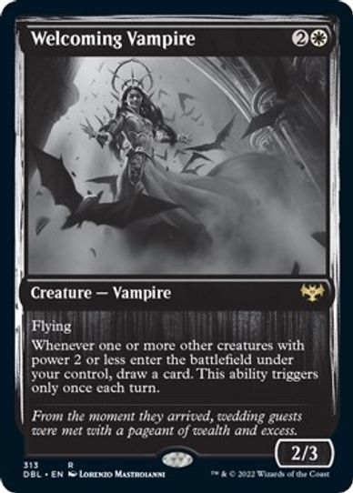 Welcoming Vampire (313) [Innistrad: Double Feature]