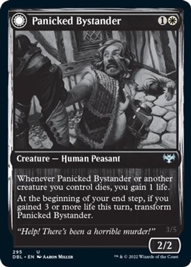 Panicked Bystander (295) [Innistrad: Double Feature]