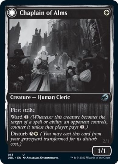 Chaplain of Alms (13) [Innistrad: Double Feature]