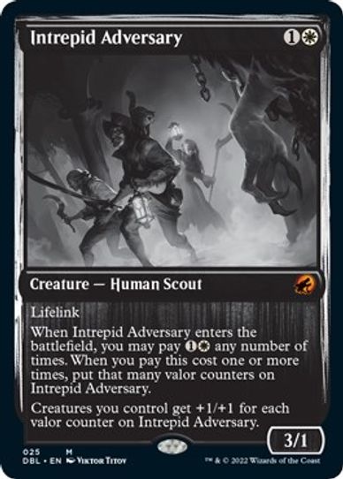 Intrepid Adversary (25) [Innistrad: Double Feature]