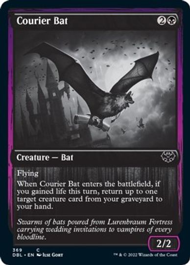 Courier Bat (369) [Innistrad: Double Feature]