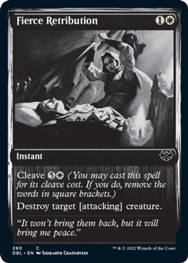 Fierce Retribution (280) [Innistrad: Double Feature]