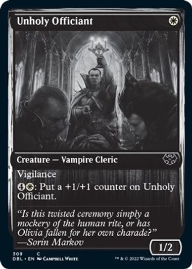 Unholy Officiant (308) [Innistrad: Double Feature]