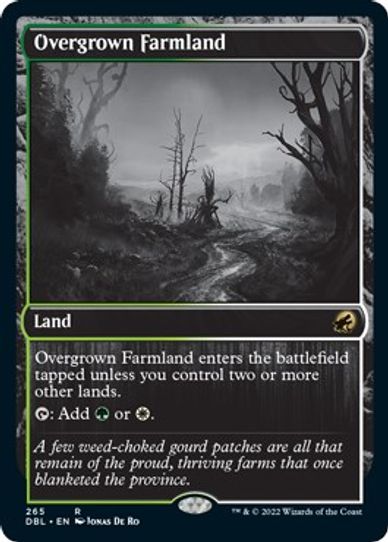 Overgrown Farmland (265) [Innistrad: Double Feature]