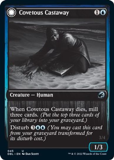 Covetous Castaway (45) [Innistrad: Double Feature]