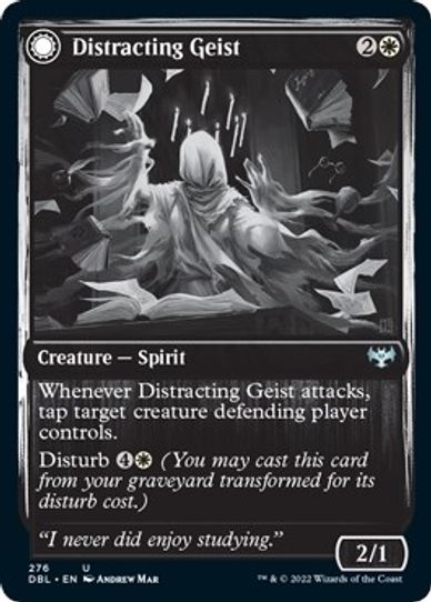 Distracting Geist (276) [Innistrad: Double Feature]