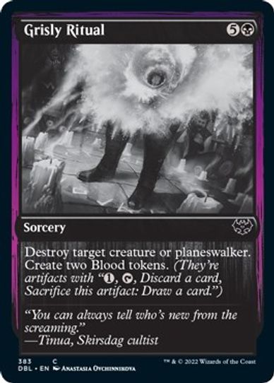 Grisly Ritual (383) [Innistrad: Double Feature]