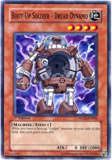Boot-Up Soldier - Dread Dynamo (SD10-EN004) [Structure Deck: Machine Re-Volt]