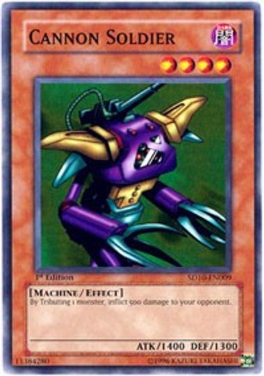 Cannon Soldier (SD10-EN009) [Structure Deck: Machine Re-Volt]