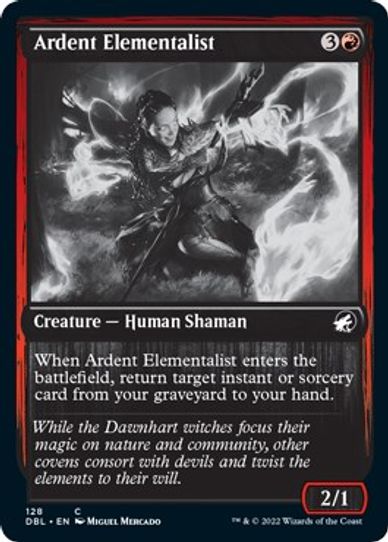 Ardent Elementalist (128) [Innistrad: Double Feature]