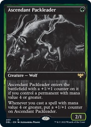 Ascendant Packleader (453) [Innistrad: Double Feature]