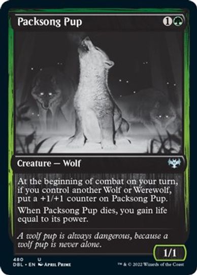 Packsong Pup (480) [Innistrad: Double Feature]