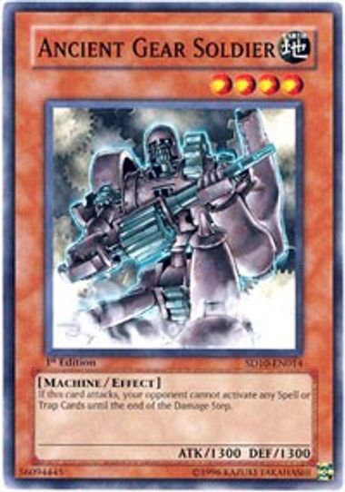 Ancient Gear Soldier (SD10-EN014) [Structure Deck: Machine Re-Volt]