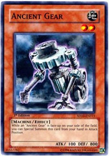 Ancient Gear (SD10-EN015) [Structure Deck: Machine Re-Volt]