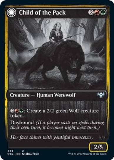 Child of the Pack (501) [Innistrad: Double Feature]