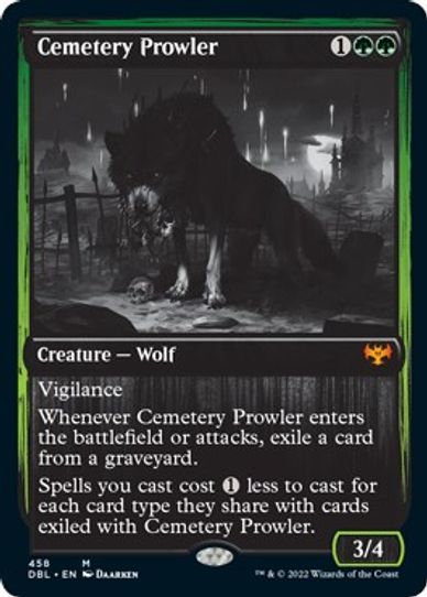 Cemetery Prowler (458) [Innistrad: Double Feature]