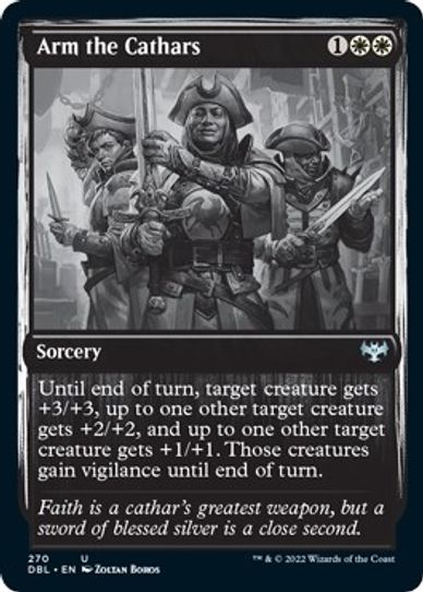 Arm the Cathars (270) [Innistrad: Double Feature]