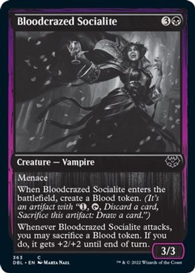 Bloodcrazed Socialite (363) [Innistrad: Double Feature]