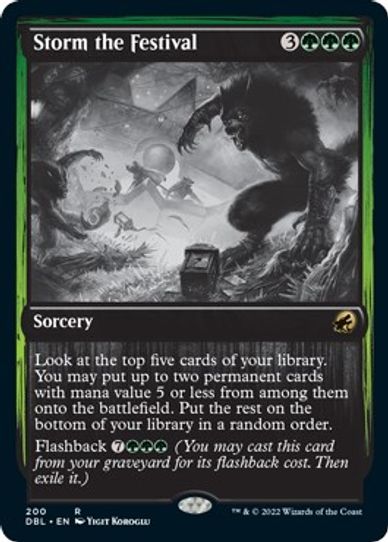Storm the Festival (200) [Innistrad: Double Feature]