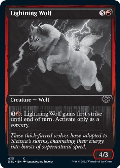 Lightning Wolf (435) [Innistrad: Double Feature]