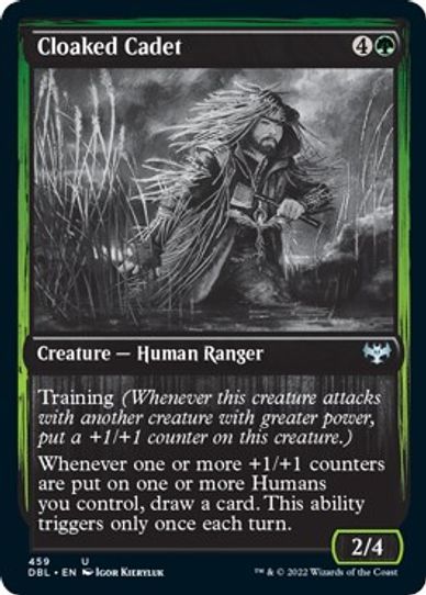 Cloaked Cadet (459) [Innistrad: Double Feature]