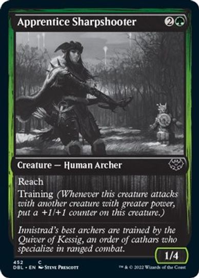 Apprentice Sharpshooter (452) [Innistrad: Double Feature]