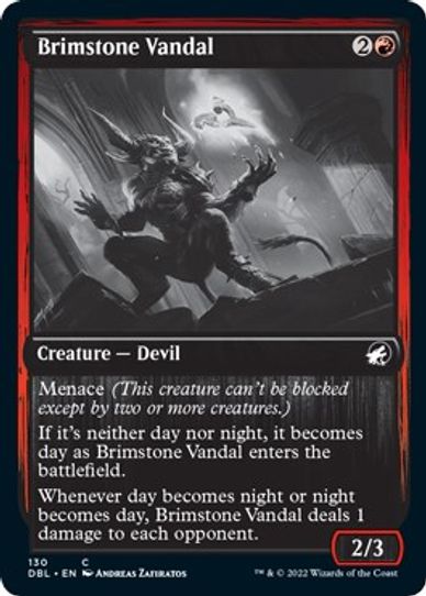 Brimstone Vandal (130) [Innistrad: Double Feature]