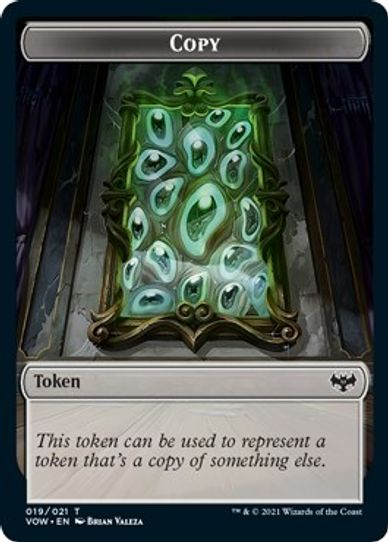 Copy // Boar Double-sided Token [Innistrad: Crimson Vow]