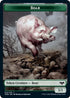 Wolf // Boar Double-sided Token [Innistrad: Crimson Vow]