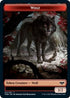 Wolf // Treasure Double-sided Token [Innistrad: Crimson Vow]