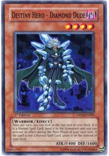 Destiny Hero - Diamond Dude (DP05-EN003) [Duelist Pack 5: Aster Phoenix]